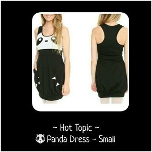  Hot Topic Panda Dress Size Small Halloween